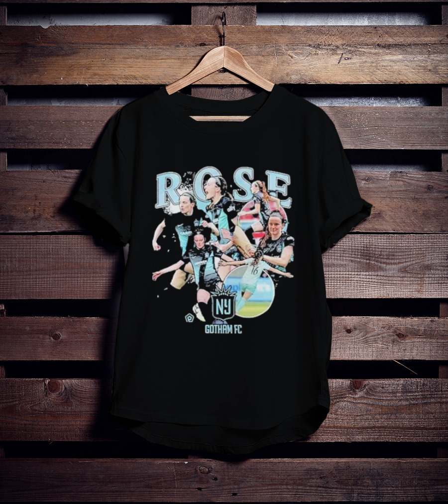 Rose Lavelle #16 NJ NY Gotham FC Stadium Essentials Crossroad T-Shirt