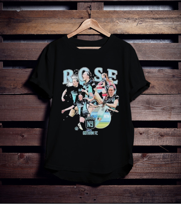 Rose Lavelle #16 NJ NY Gotham FC Stadium Essentials Crossroad T-Shirt