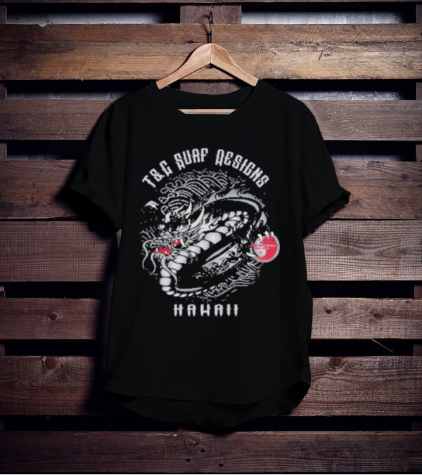 T&C Surf Designs Hawaii Fierce Dragon T-Shirt
