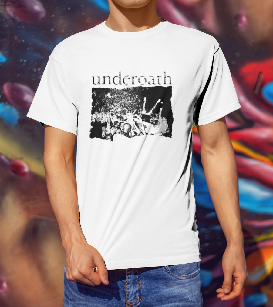 Underoath TOCS Photo Crowd Scene T-Shirt