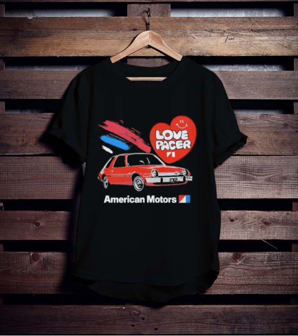 Love Pacer 75 American Motors Retro Style Car T-Shirt
