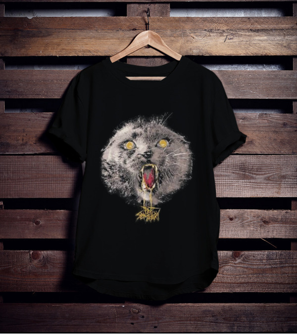 Church Pet Sematary Horror Cat Yellow Eyes Scream T-Shirt