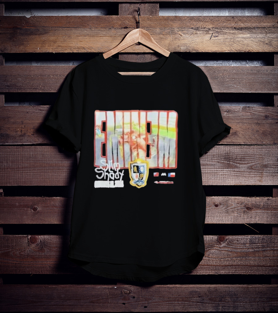 EMINEM Slim Shady Circuit Of The Americas F1 Racing Shield T-Shirt