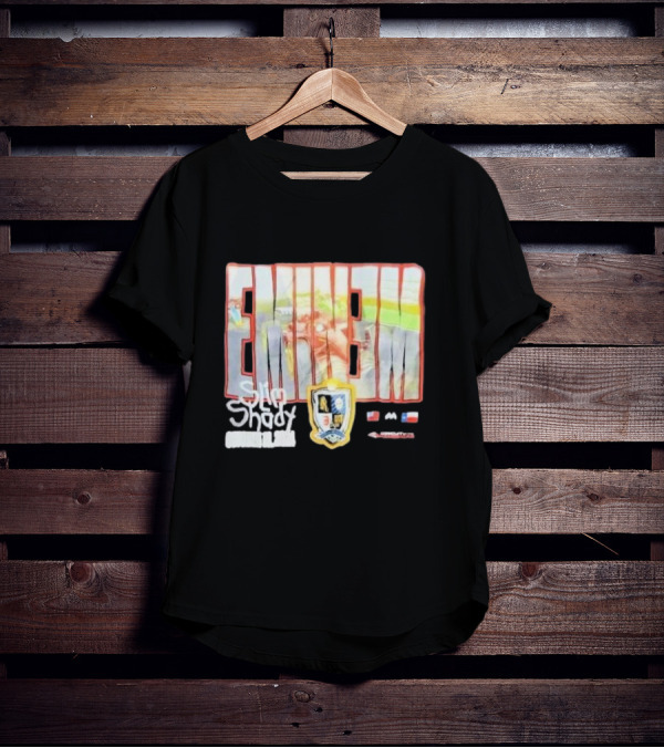 EMINEM Slim Shady Circuit Of The Americas F1 Racing Shield T-Shirt