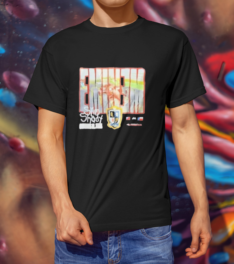 EMINEM Slim Shady Circuit Of The Americas F1 Racing Shield T-Shirt