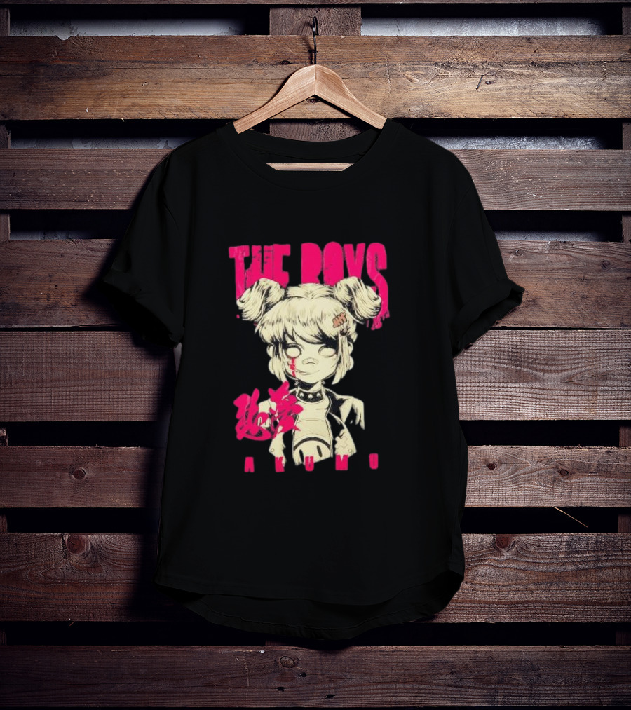 The Boys Akumu Glow In The Dark Em-J Manga Style Girl T-Shirt