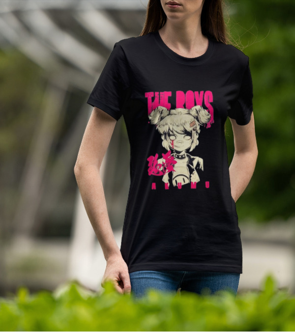 The Boys Akumu Glow In The Dark Em-J Manga Style Girl T-Shirt