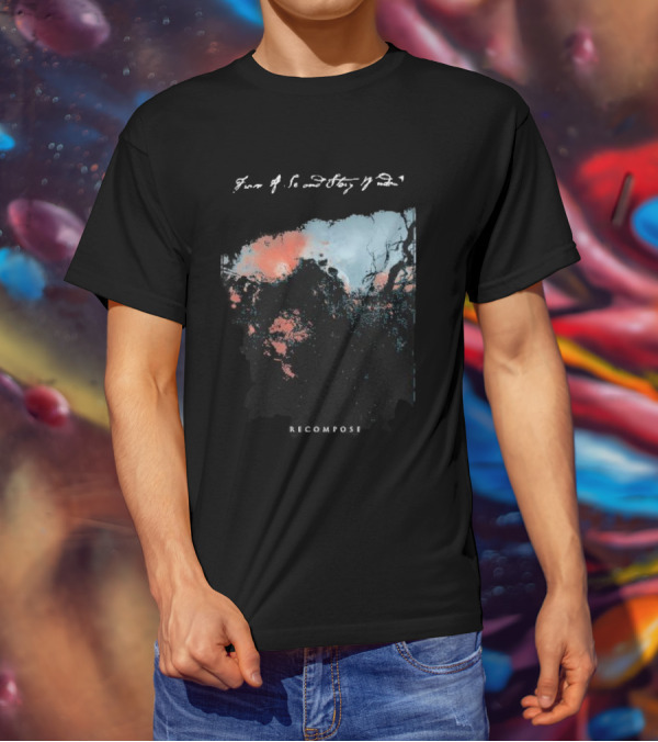 From A Second Story Window Recompose Abstract Landscape T-Shirt