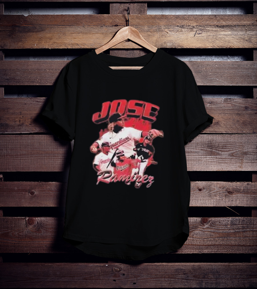 Jose Ramirez Guardians Indians Cleveland T-Shirt