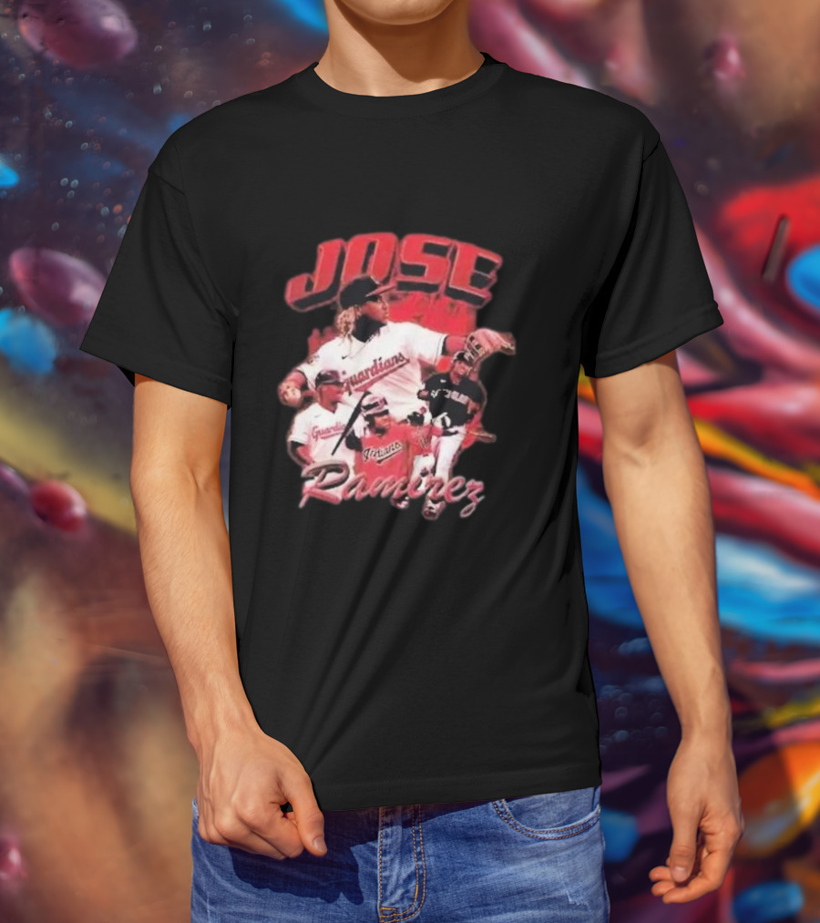 Jose Ramirez Guardians Indians Cleveland T-Shirt