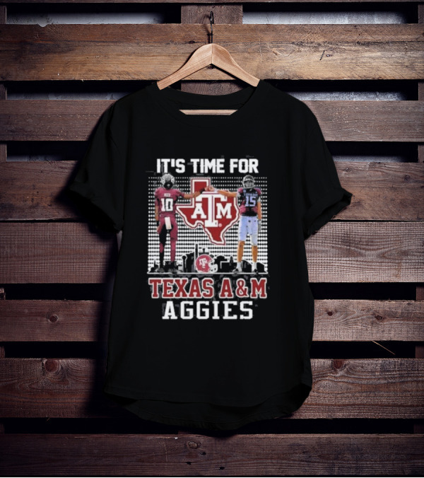 Texas A&M Aggies It's Time For Marcel Reed Conner Weigman T-Shirt
