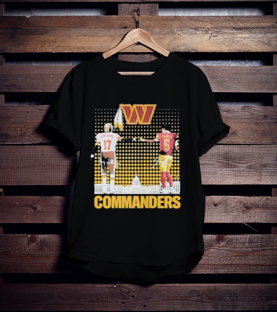 Williams Daniels Commanders Washington Football Legacy T-Shirt