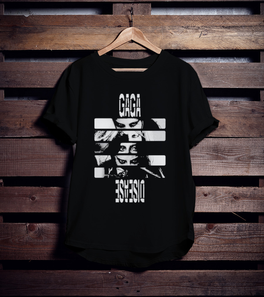 Gaga Disease Monochrome Eyes T-Shirt