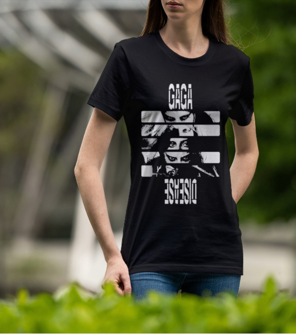 Gaga Disease Monochrome Eyes T-Shirt
