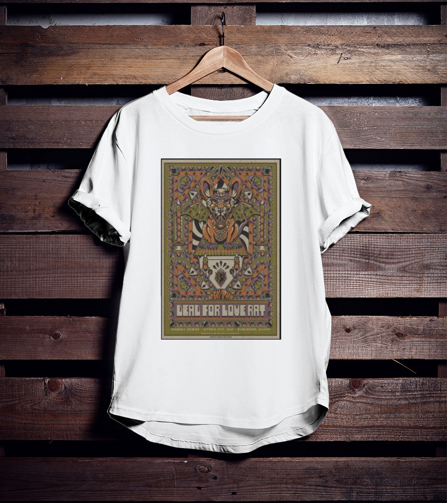 Dead For Love Rat Avondale Brewing Birmingham AL October 31 T-Shirt