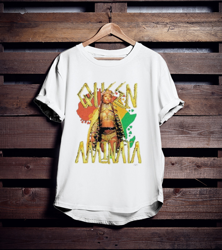 Queen Aminata Royalty Regal Style Fashion Afrocentric Vibes T-Shirt