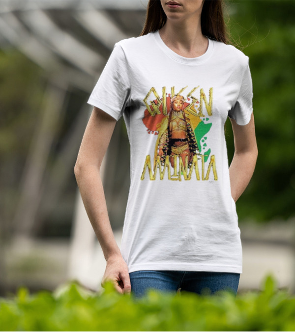 Queen Aminata Royalty Regal Style Fashion Afrocentric Vibes T-Shirt