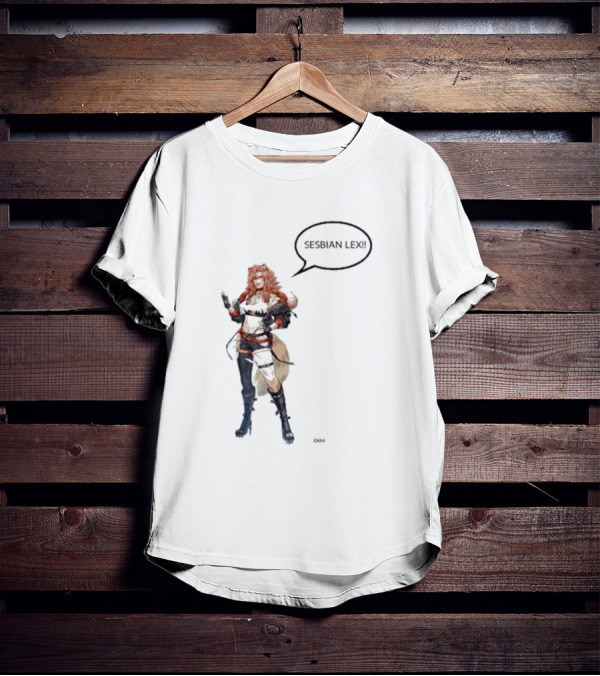 Yena Youngblood Sesbian Lex Fantasy Warrior Character T-Shirt