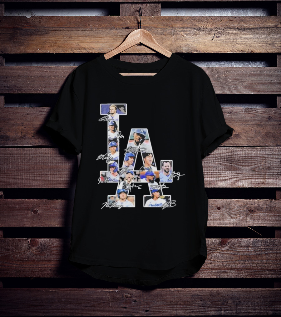 LA Dodgers Signature Collage T-Shirt