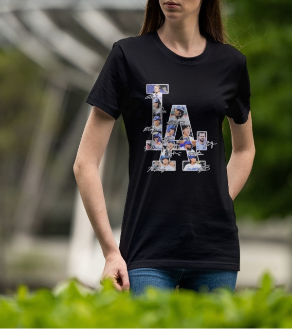 LA Dodgers Signature Collage T-Shirt