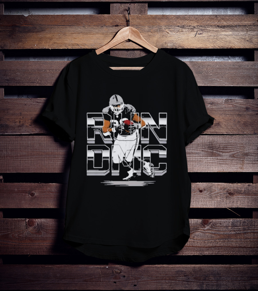 Darren McFadden RUN DMC Football Graphic NFL Player T-Shirt
