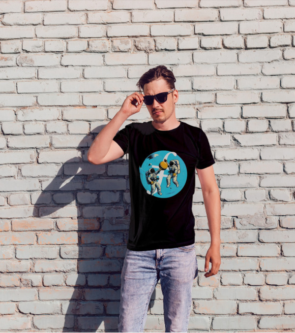 Filecoin ⨎ Astronauts In Space With Cryptocurrency T-Shirt