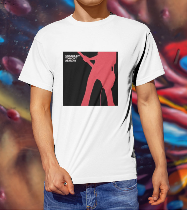 Spiderbait Tonight Alright Red Guitar T-Shirt