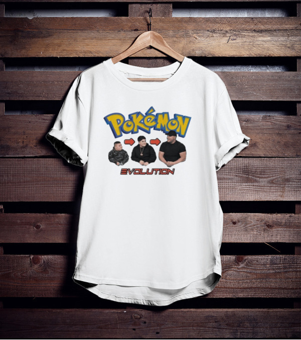 Pokémon Evolution Transformation Journey T-Shirt