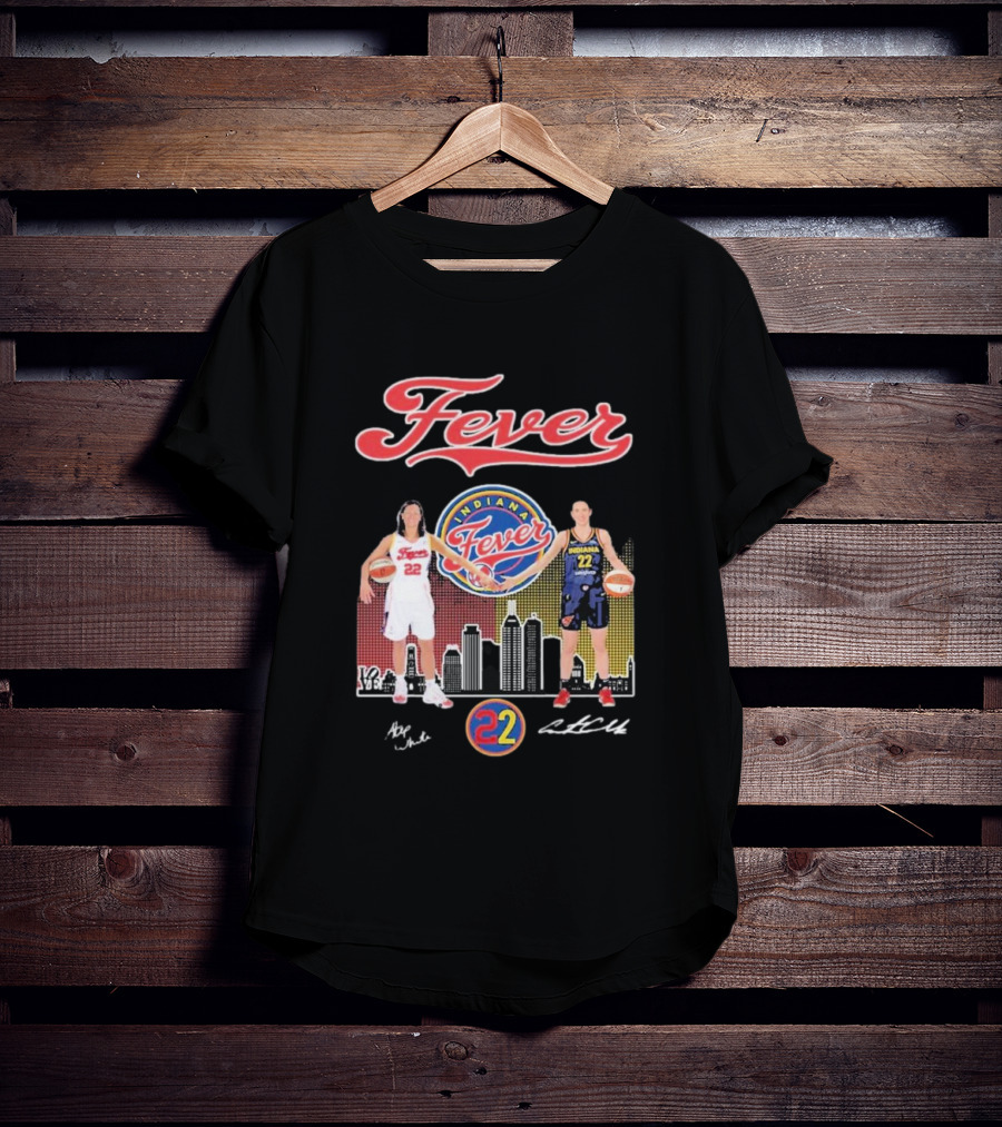 Indiana Fever Legends 22 Stephanie White Caitlin Clark T-Shirt