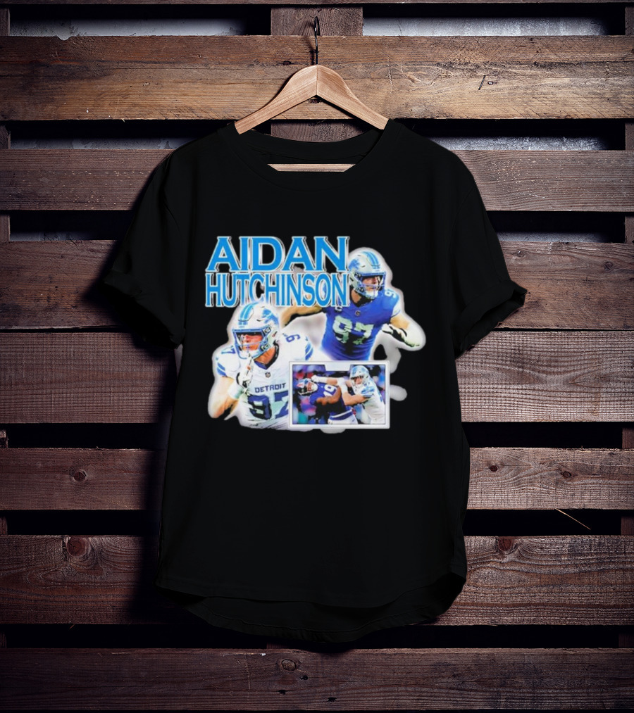 Aidan Hutchinson Detroit Football Highlights T-Shirt