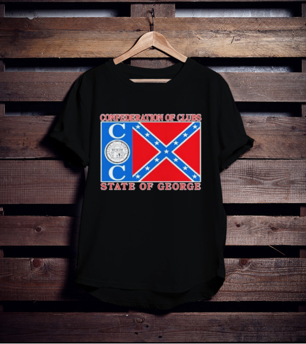 The Good Liars Confederation Of Clubs COC State Of Georgia Flag T-Shirt