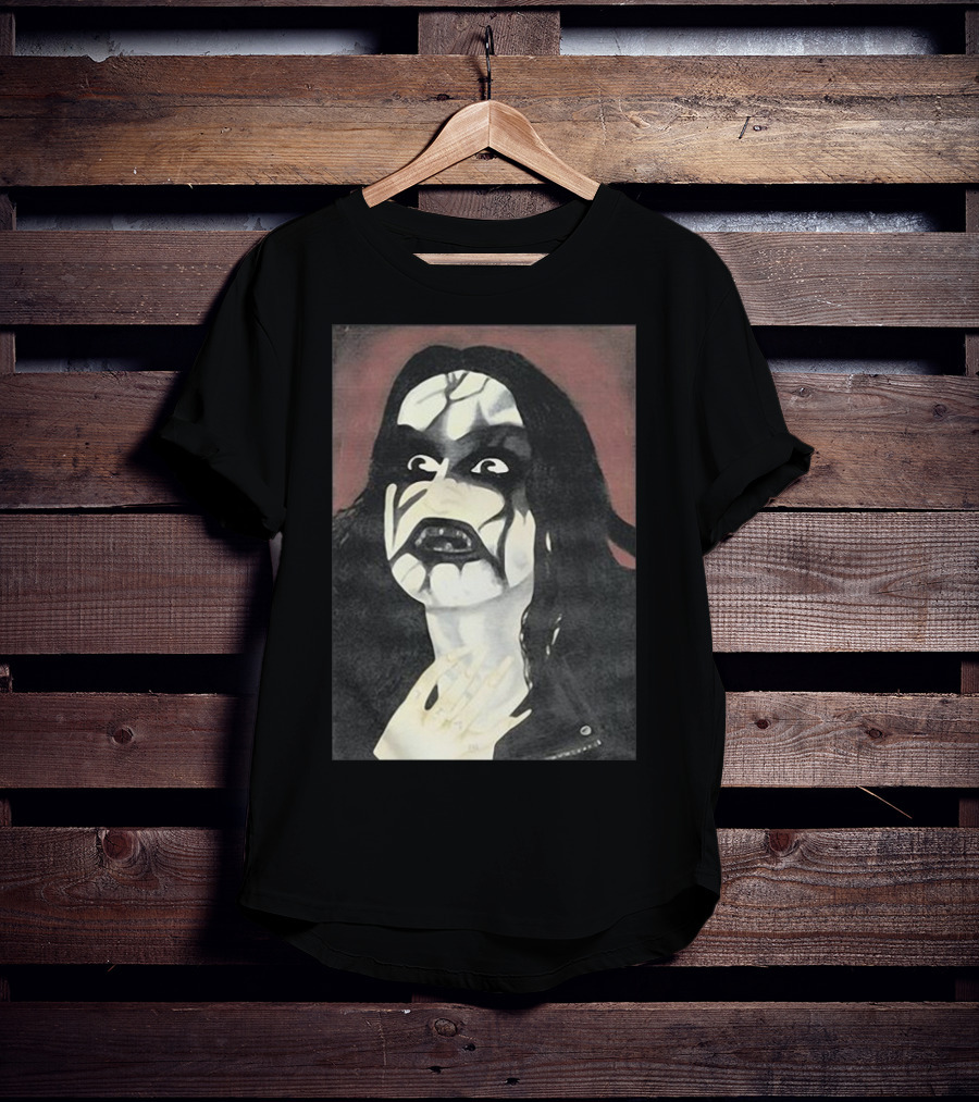 Vi Sonus Veris Nigrae Malitiaes Abruptum It Painting Black Metal Corpse Paint T-Shirt