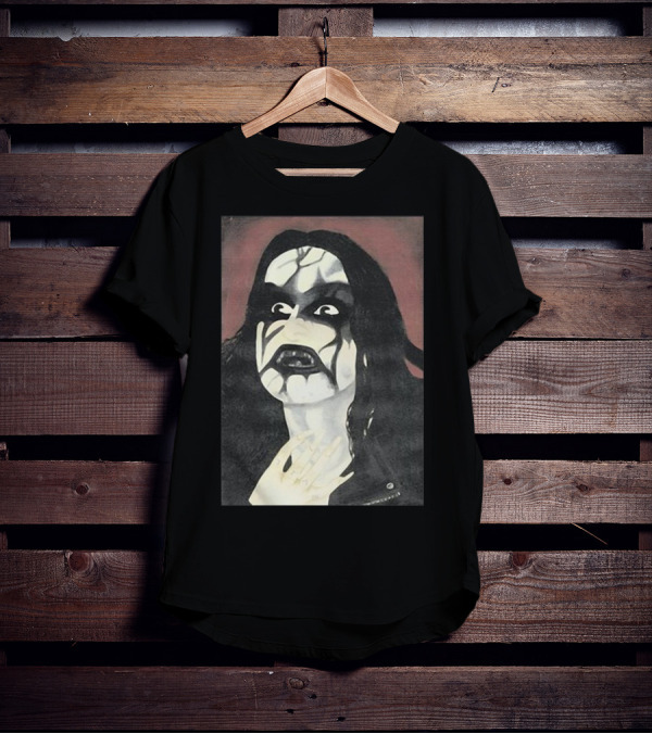 Vi Sonus Veris Nigrae Malitiaes Abruptum It Painting Black Metal Corpse Paint T-Shirt