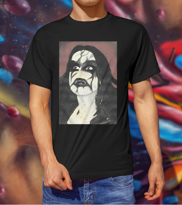 Vi Sonus Veris Nigrae Malitiaes Abruptum It Painting Black Metal Corpse Paint T-Shirt