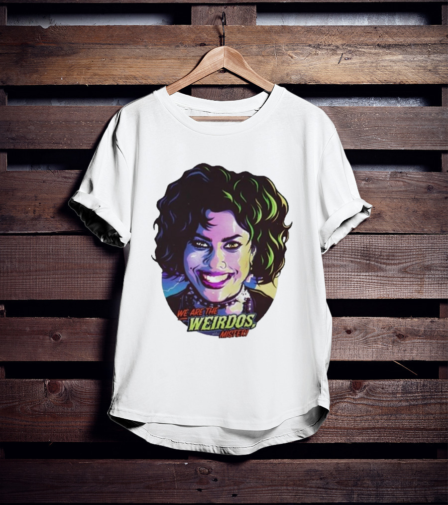 Nancy Downs We Are The Weirdos Mister Comic T-Shirt
