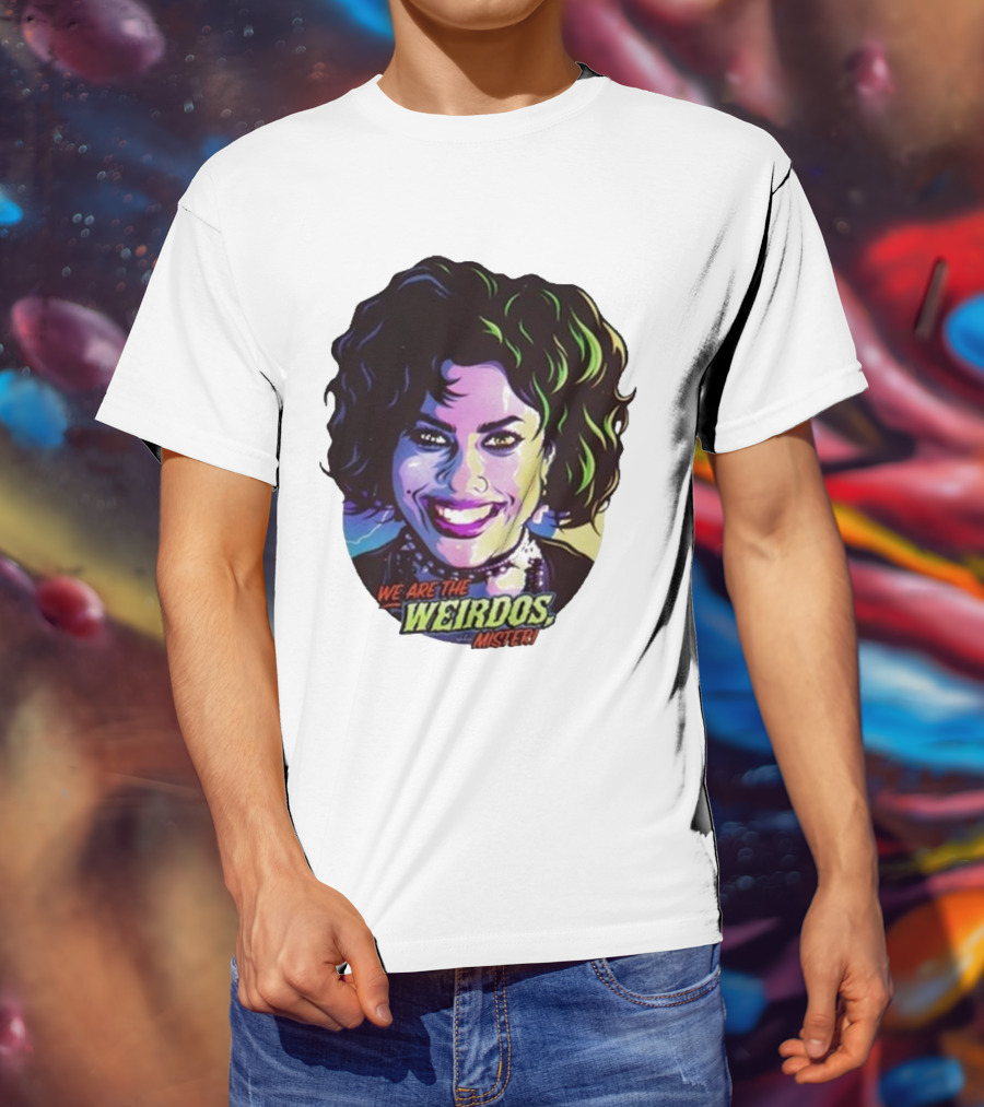 Nancy Downs We Are The Weirdos Mister Comic T-Shirt