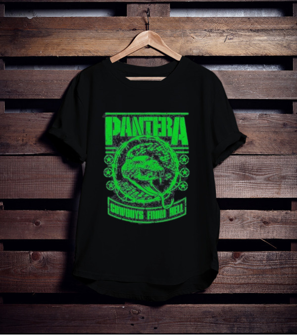 Pantera Snake Cowboys From Hell T-Shirt
