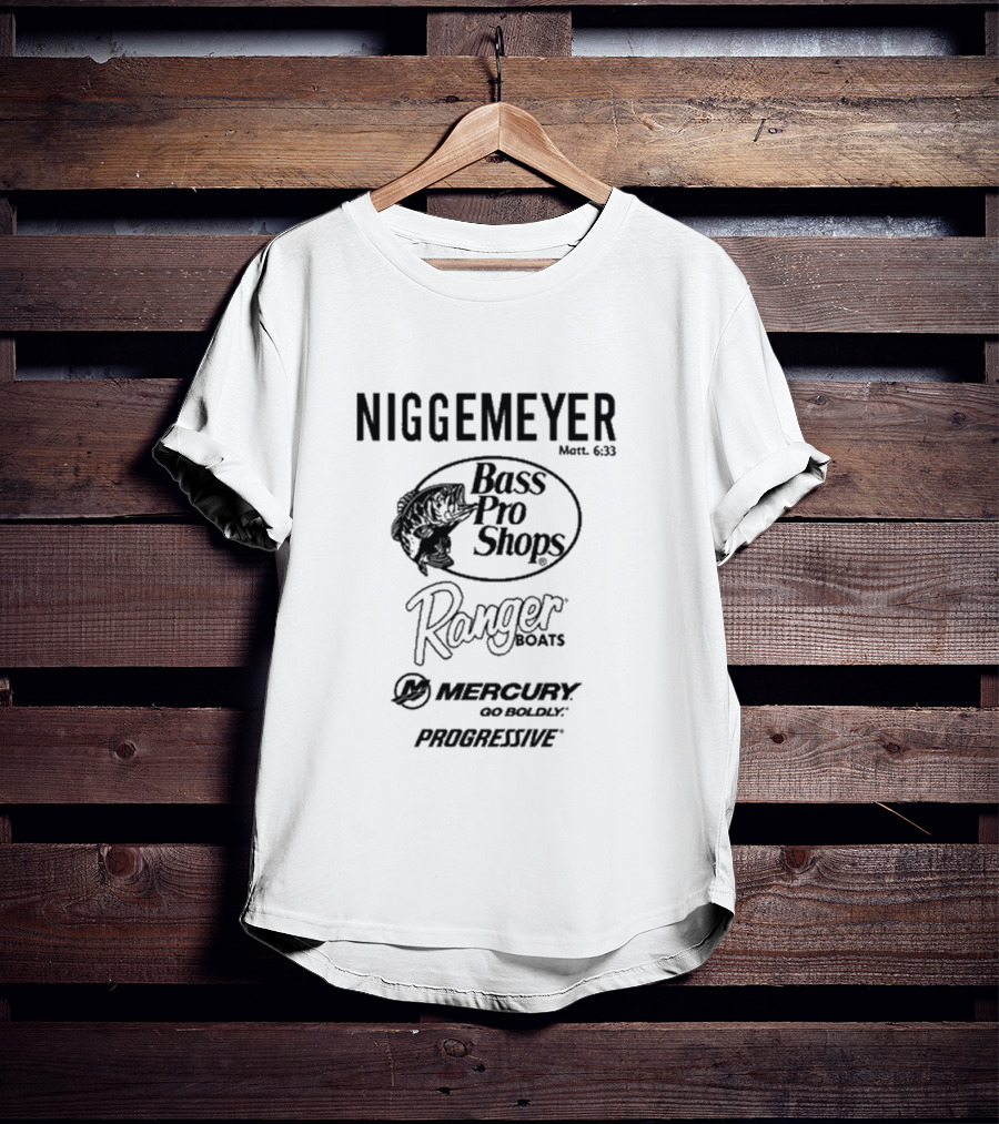 James Niggemeyer Bass Pro Shops Ranger Boats Mercury Progressive Matt 6:33 T-Shirt