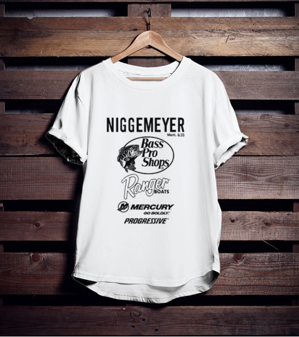 James Niggemeyer Bass Pro Shops Ranger Boats Mercury Progressive Matt 6:33 T-Shirt