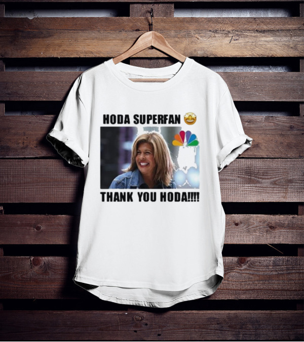 Hoda Superfan Thank You Hoda NBC Smiley Face T-Shirt