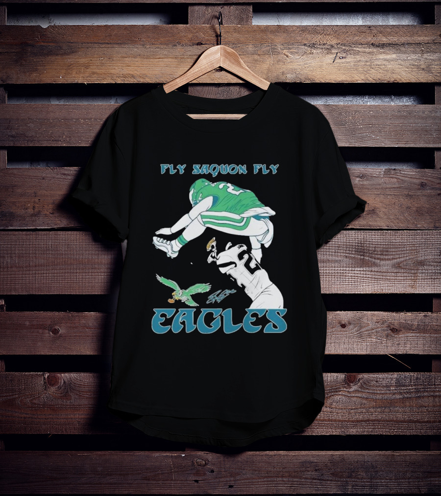 Fly Saquon Fly Eagles Philadelphia T-Shirt