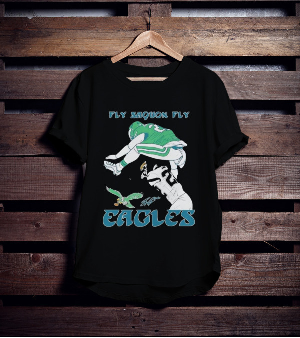 Fly Saquon Fly Eagles Philadelphia T-Shirt