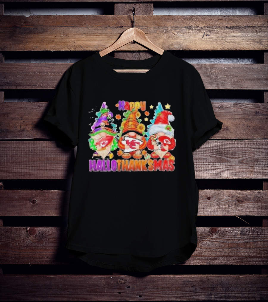Get Ready For Happy HalloThanksMas With This Kansas City Chiefs T-Shirt