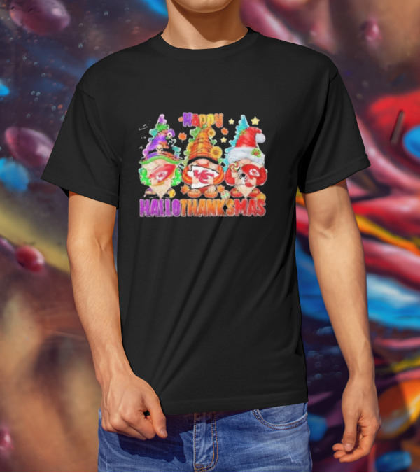 Get Ready For Happy HalloThanksMas With This Kansas City Chiefs T-Shirt