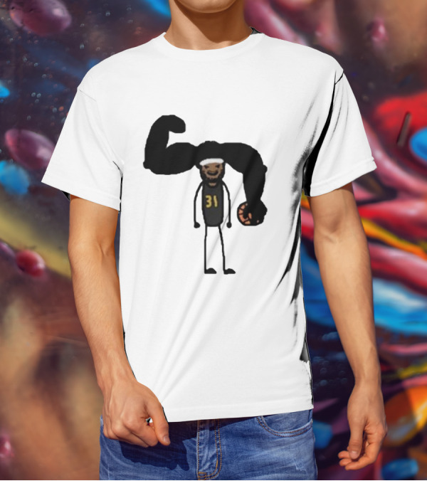 Paint The Fro Basketball Player Number 31 Basketball T-Shirt