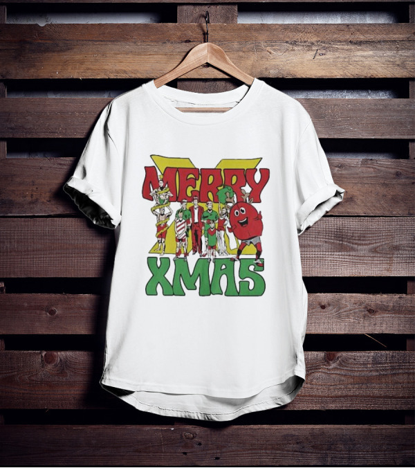 Merry Xmas X-Footy Christmas T-Shirt