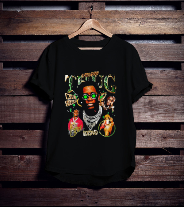 Hoesmad Young Thug King Slime Green Luxe T-Shirt