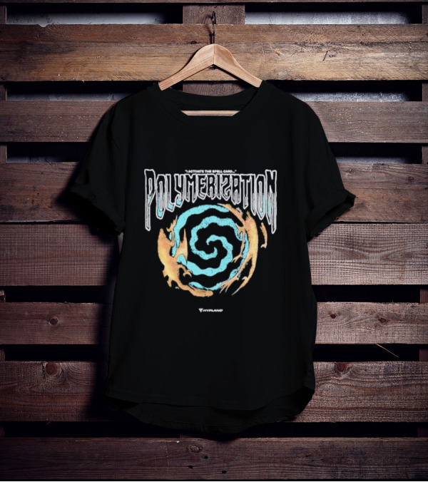 Activate The Spell Card Polymerization Spiral Design Nyland T-Shirt