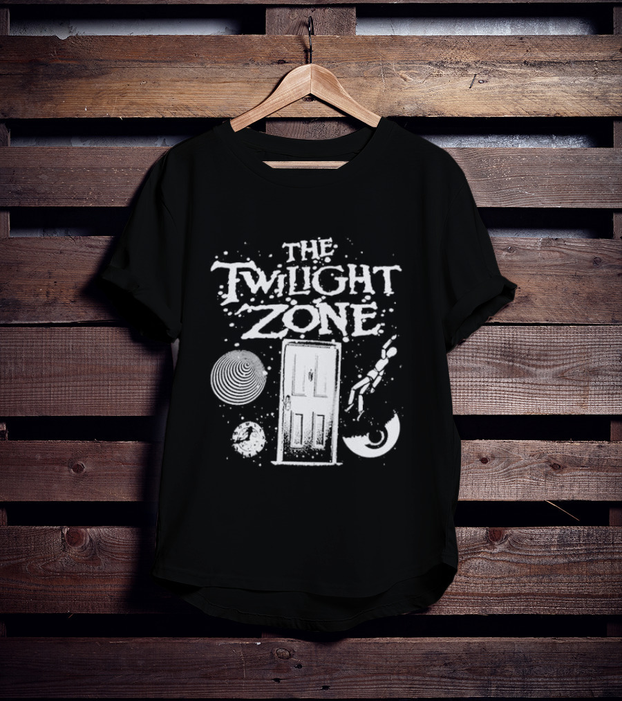 The Twilight Zone Doorway And Cosmic Elements T-Shirt