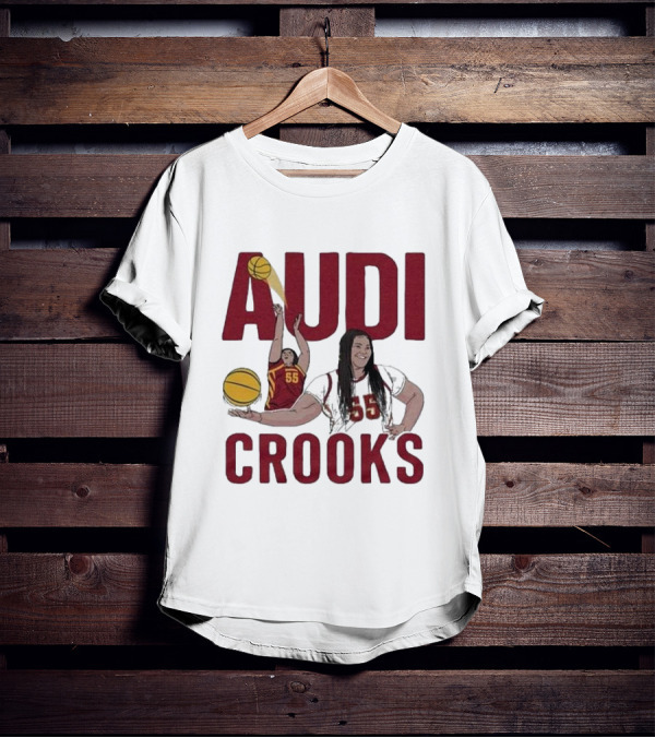 Audi Crooks Iowa State Cyclones Women’s Basketball Number 55 T-Shirt